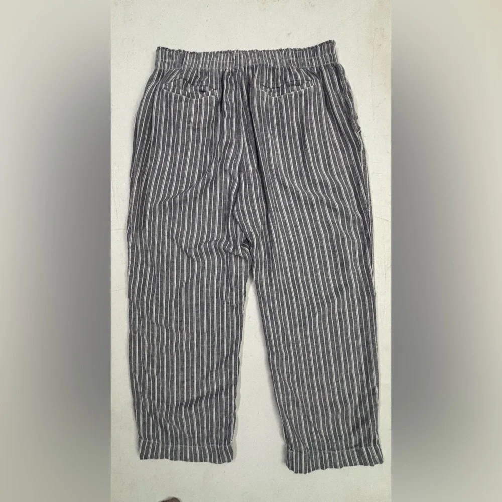 Briggs Linen Blend Striped & Floral Wide Leg Pants Bundle XL - Picture 3 of 16